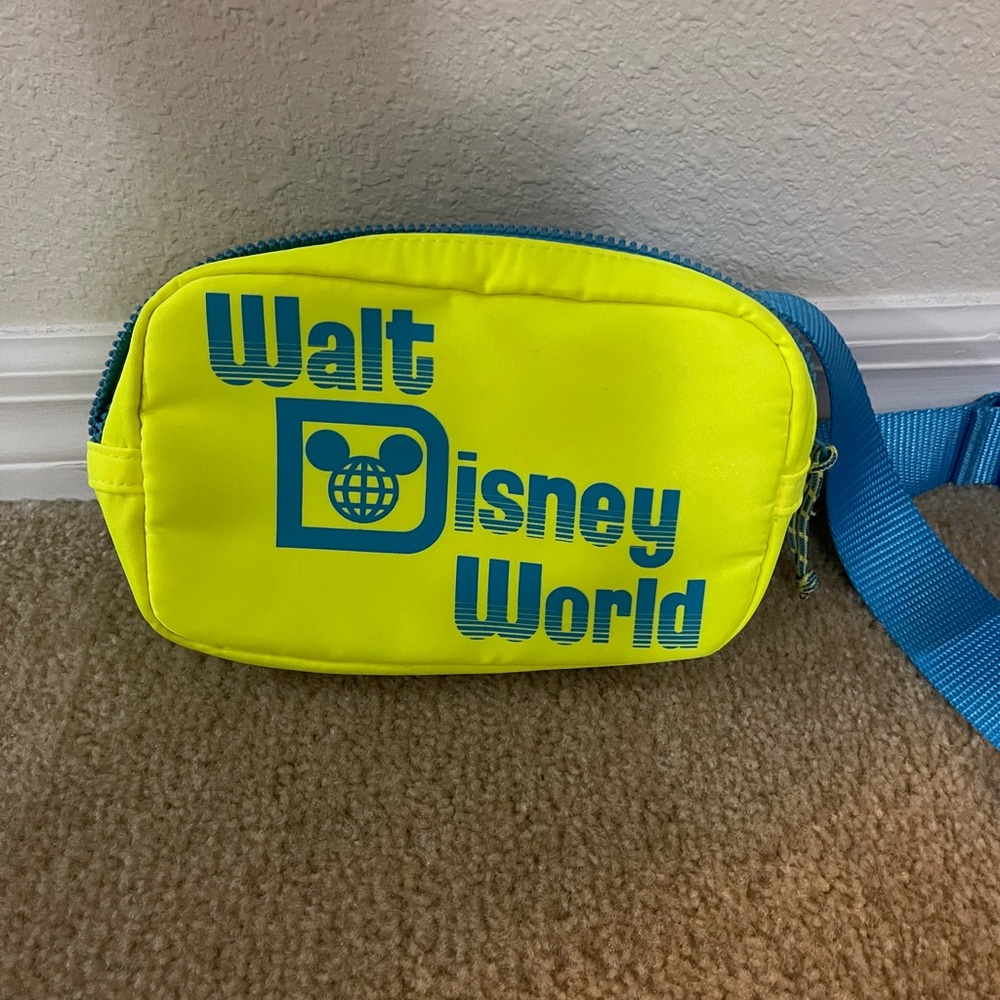 Disney Yellow and Blue Crossbody Bag - Picture 4 of 4